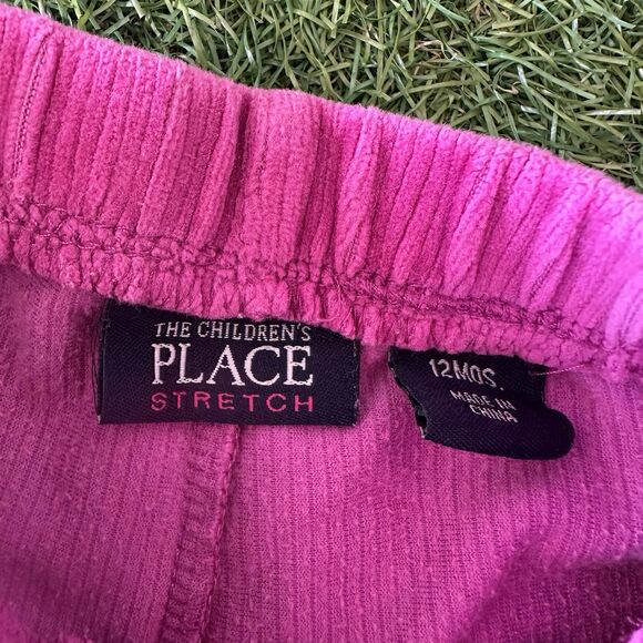 Vintage Children's Place Outfit Infant Girls Size 12 Months Pink‎ Ribbed Ruffle - Picture 6 of 9